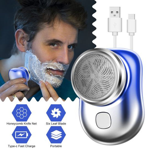 Original Waterproof Turbo Shaver – 6600RPM, IPX7 Wet & Dry, 60-Day Use | Buy 1 Get 1 Free