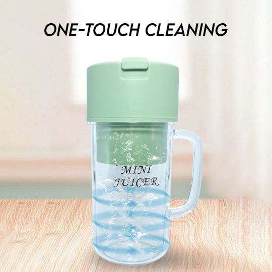 2-in-1 Mini Crusher & Juicer – Portable Electric Food Chopper and Blender