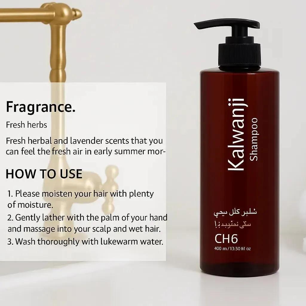 Kalwanji Hair Shampoo CH6 400ml Brightening Anti-Dandruff