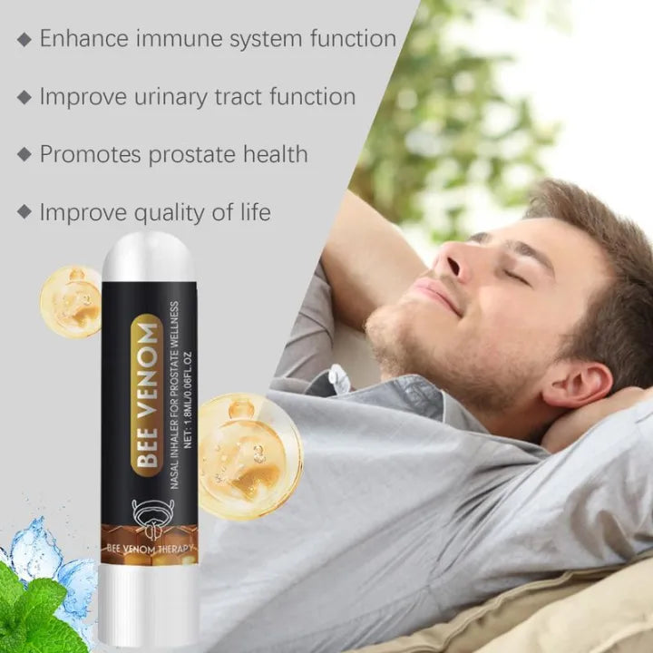 Bee Venom Nasal Inhaler Stick | Prostate Wellness & Men’s Vitality Support