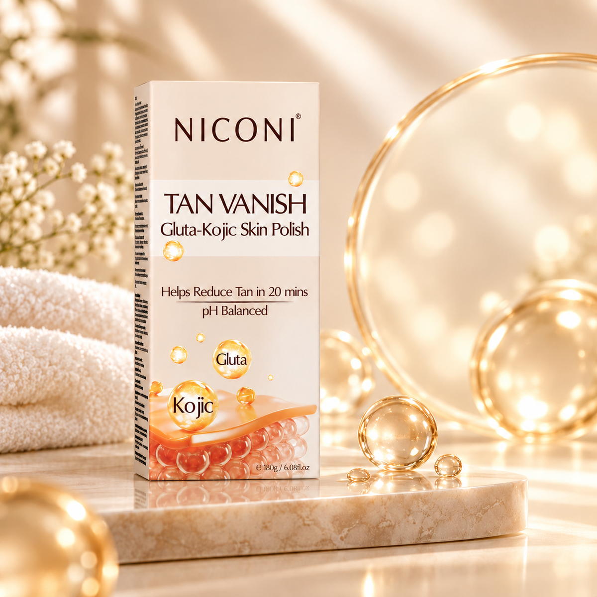 NICONI Tan Vanish Gluta-Kojic Skin Polish