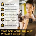 Pure Himalayan Shilajit Gold Gummies 3000MG 60 Gummies