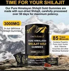 Pure Himalayan Shilajit Gold Gummies 3000MG 60 Gummies