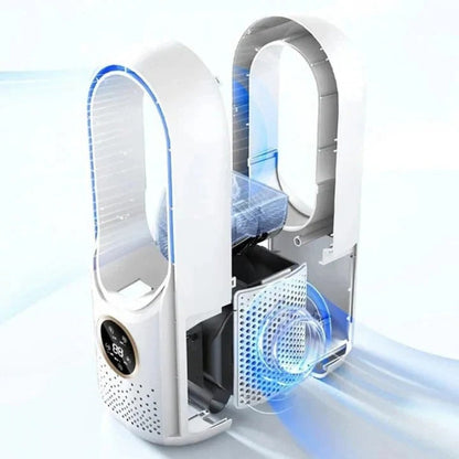 1. 4-in-1 Bladeless Air Cooler Fan | Cooling, Humidifier, Purifier & Night Light